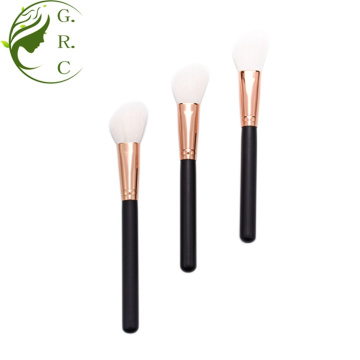 Grande rosto profissional blush contorno escova cosmética